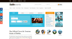 Desktop Screenshot of dublinevents.com