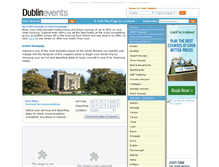 Tablet Screenshot of ireland.dublinevents.com